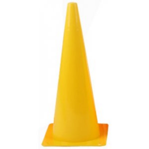 Picture of Plastic Training Cone 45cm - Yellow 