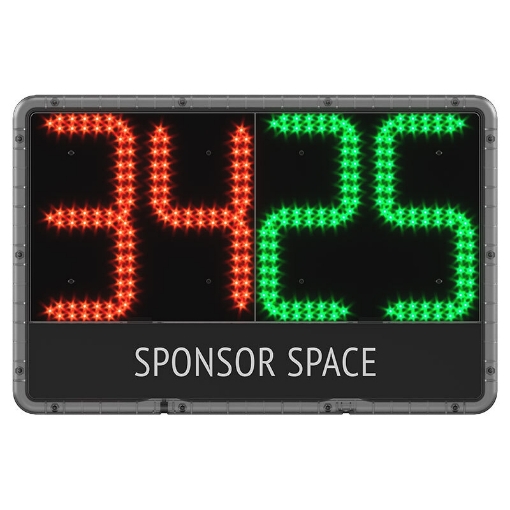 Picture of Football player substitution table with a face
