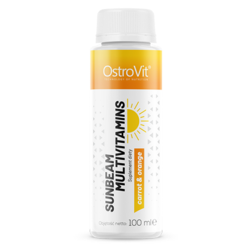 Picture of OstroVit Multivitamin Shot 100ml - Carrot and Orange