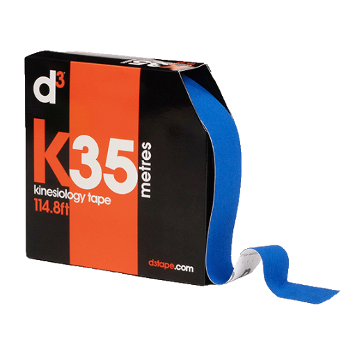 Picture of K35 Kinesiologic Tape Royal Blue 5cm x 35m - d3Tape
