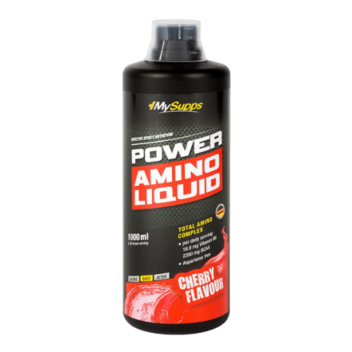 Picture of My Supps Power Amino Liquid - 1L Cherry - Body Attack