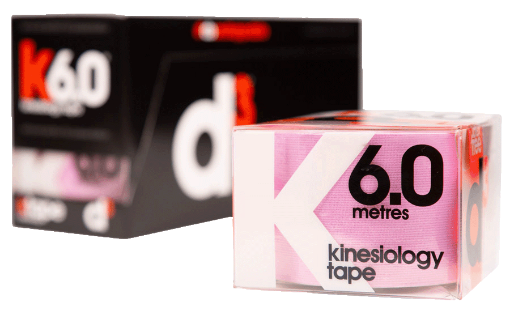 Picture of K6.0 Kinesiologic Tape Pink Candy 5cm x 6m - d3Tape