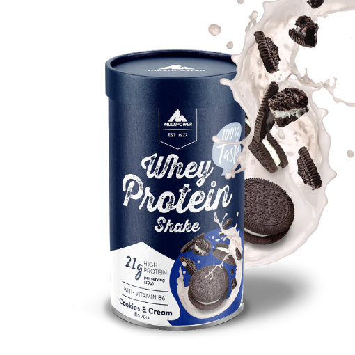 Picture of Whey Protein Shake 420g - Cookies & Cream MultiPower