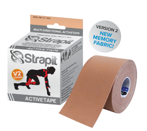 Picture of  ACTIVETAPE 5CM x 5M – BEIGE STRIPED