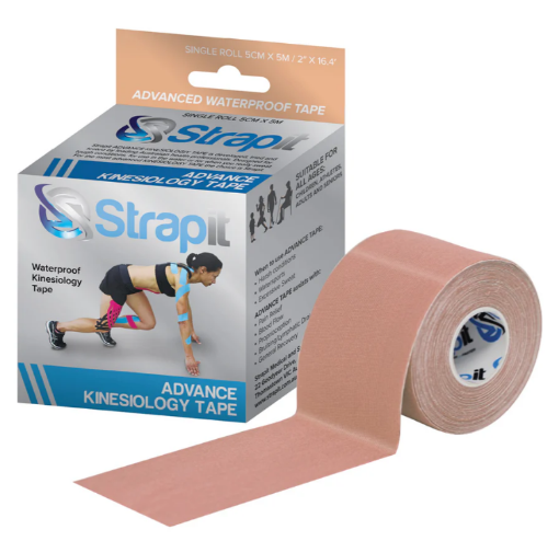 Picture of Advance Kinesiology Tape 5cm x 5m Beige – Strapit