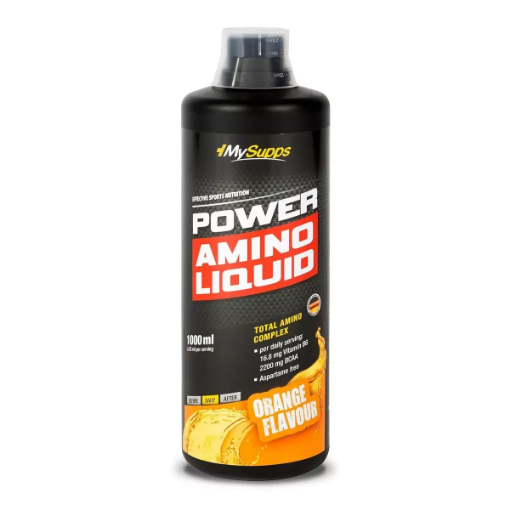 Picture of My Supps Power Amino Liquid - 1L Orange- Body Attack