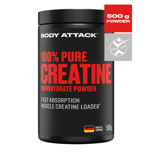 Picture of CREATINE POWDER 500G BODY ATTACK