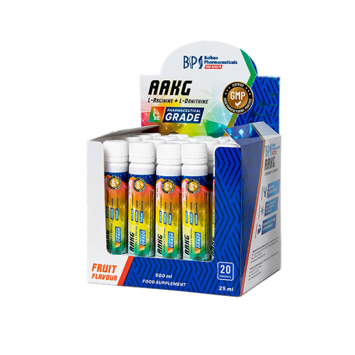 Picture of AAKG (L-arginine + L-Ornithine) Shot 20×25ml
