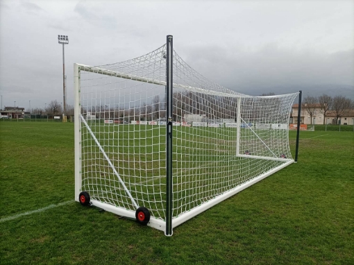 Picture of Poarta fotbal aluminiu 7.32x2.44 m cu sistem de tensionare si transport