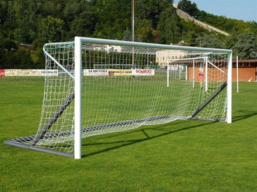 Picture of Poarta Fotbal Aluminiu 6x2 m, model independent cu cadru de sol