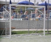 Picture of Poarta Fotbal Oțel 4x2 m, fixa cu mansoane incluse