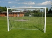 Picture of Poarta Futsal Aluminiu 3x2 m, independenta, cu colturi sudate si suporturi rabatabile pentru plasa