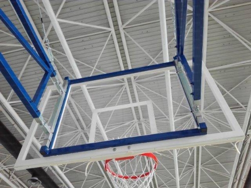 Picture of Panou Baschet plexiglas 180x105 cm cu cadru din otel 