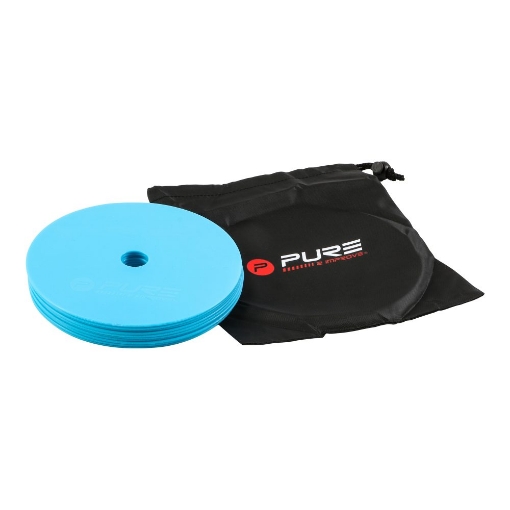 Picture of SET OF 10 BLUE P2I FLAT MARKERS