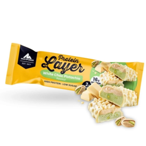 Picture of Protein Layer Bar 50 g – White Chocolate & Pistachio