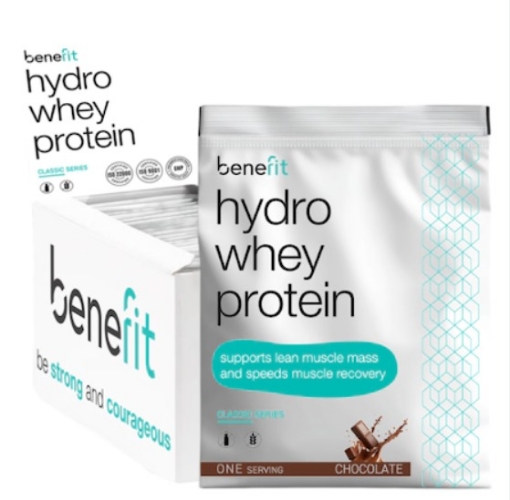 Picture of Hydro Whey Protein 34 g – Strawberry-Banana – Benefit