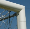 Picture of Fixed aluminium football goal 5 × 2 m with net included — VI 5922